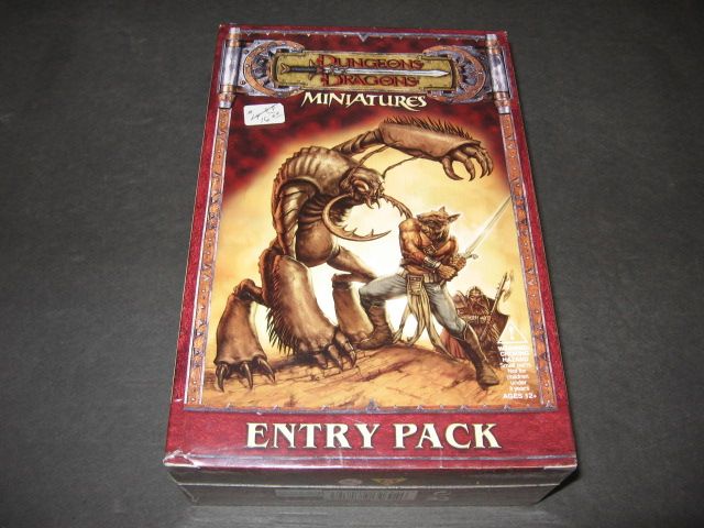 2003 WOTC Dungeons & Dragons D&D Miniatures Entry Pack