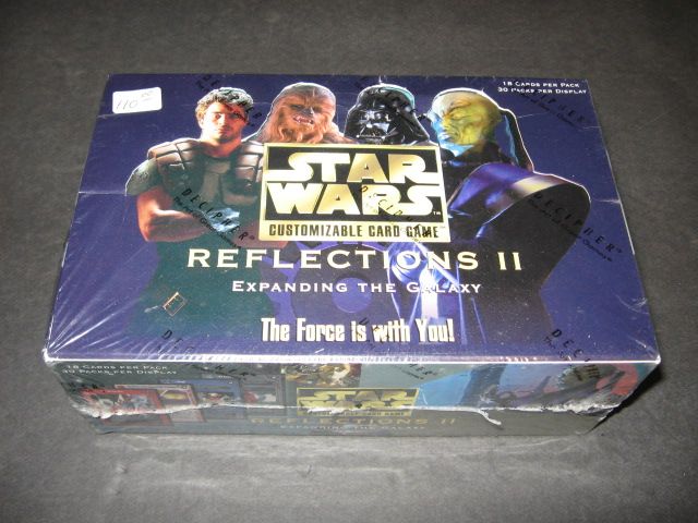 2000 Decipher Star Wars Reflection II Booster Box