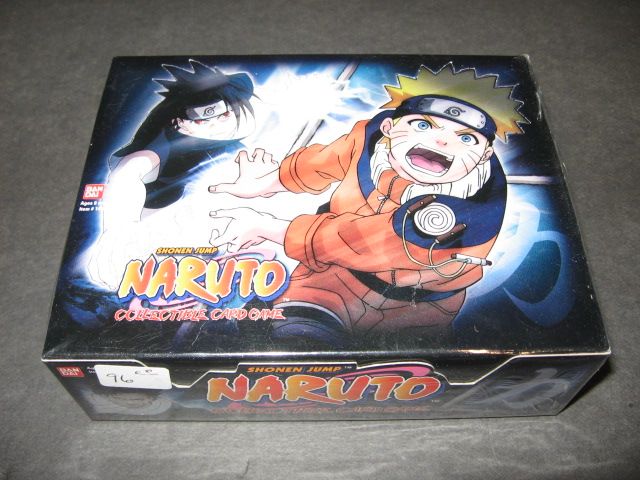 2007 Naruto Quest for Power Booster Box Bandai