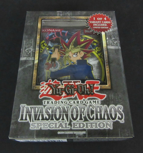 Yu-Gi-Oh Invasion of Chaos Special Edition Pack – Baseball Card Exchange