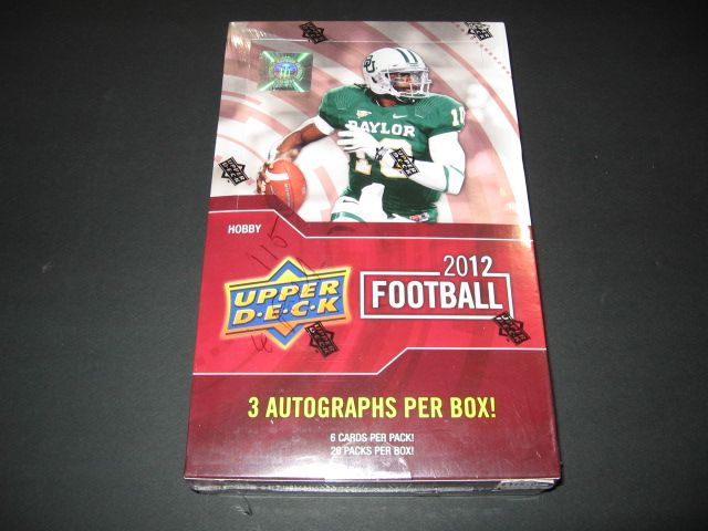 2012 Upper Deck Football Box (Hobby)