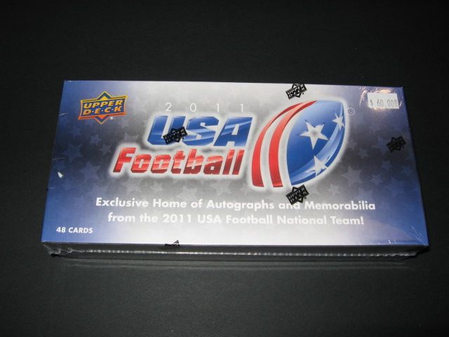 2011 Upper Deck USA Football Box (Hobby)