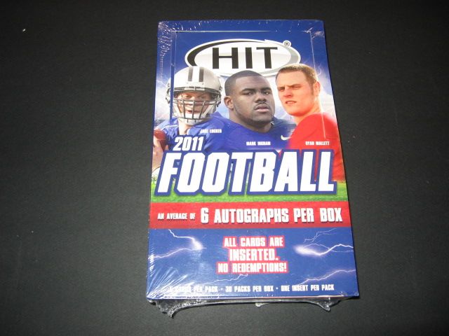 2011 Sage Hit Football Low Series Box (Hobby)