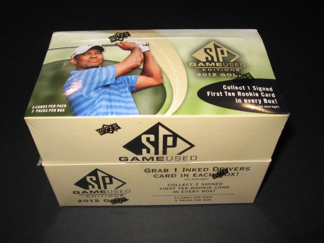 2012 Upper Deck SP Game Used Golf Box (Hobby)