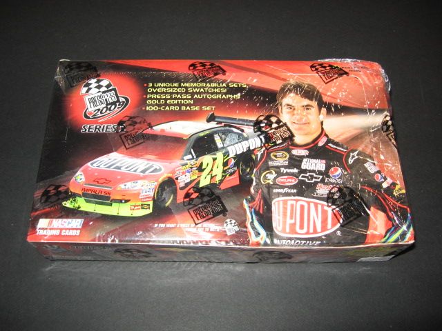 2009 Press Pass Series 2 Racing Race Cards Box (Hobby)