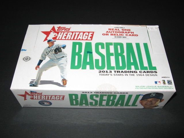 2013 Topps Heritage Baseball Box (Hobby)