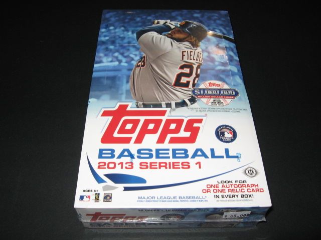 2013 Topps Baseball Series 1 Box (Hobby)