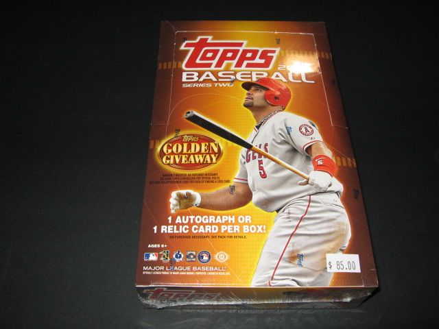 2012 Topps Baseball Series 2 Box (Hobby)