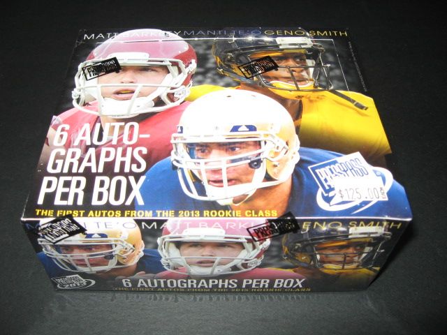 2013 Press Pass Football Box (Hobby) (30/5)
