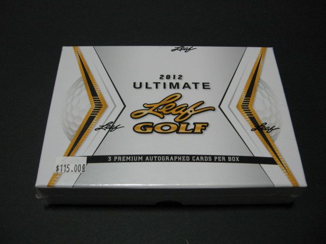 2012 Leaf Ultimate Golf Box