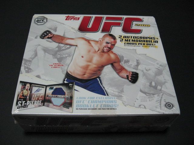 2010 Topps UFC Ultimate Fighting Championship Series 4 Box (Hobby)