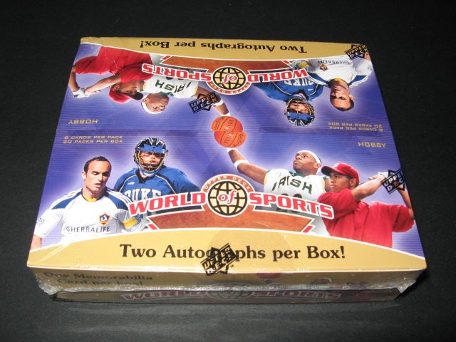 2010 Upper Deck World of Sports Box (Hobby)