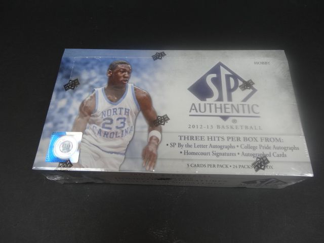 2012/13 Upper Deck SP Authentic Basketball Box (Hobby)