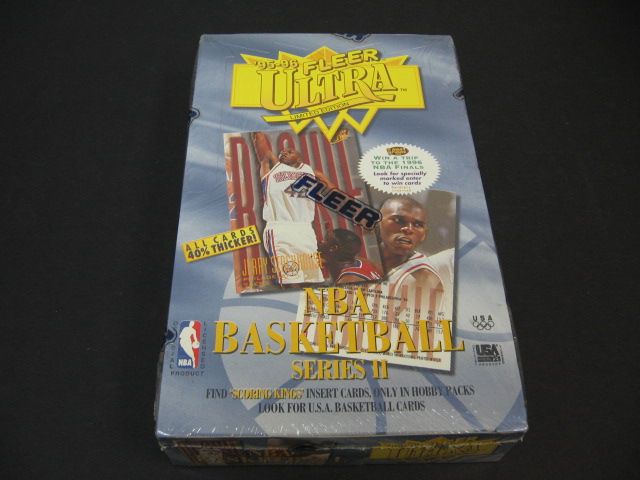 1995/96 Fleer Ultra Basketball Series 2 Box (Hobby)