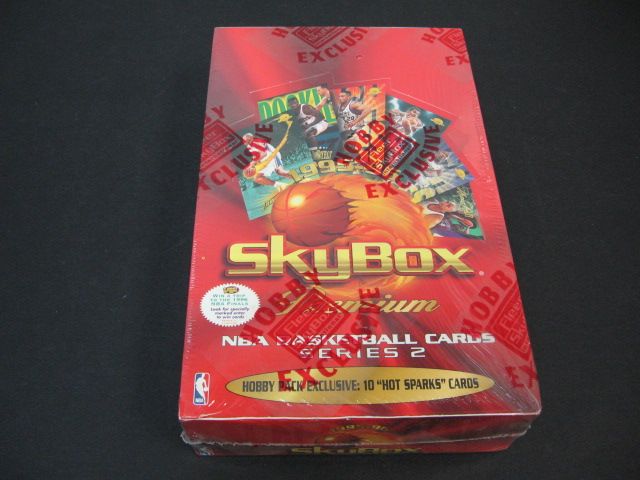 1995/96 Skybox Premium Basketball Series 2 Box (Hobby)