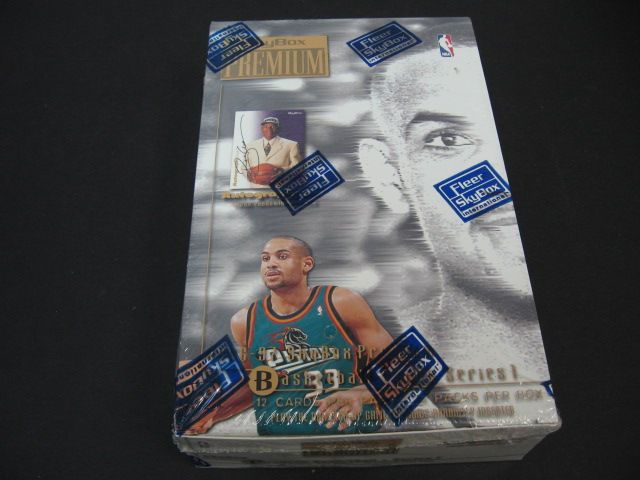 1996/97 Skybox Premium Basketball Series 1 Box (Retail) (16/12)