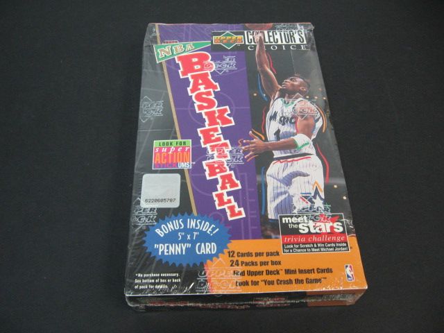 1996/97 Upper Deck Collector's Choice Basketball Series 1 Box (Retail) (24/12)