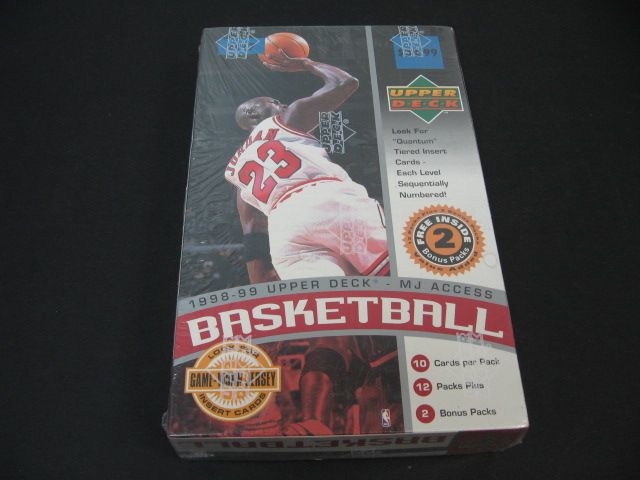 1998/99 Upper Deck MJ Access Basketball Blaster Box (14/10)