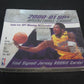 2000/01 Upper Deck SPX Basketball Box (Hobby)