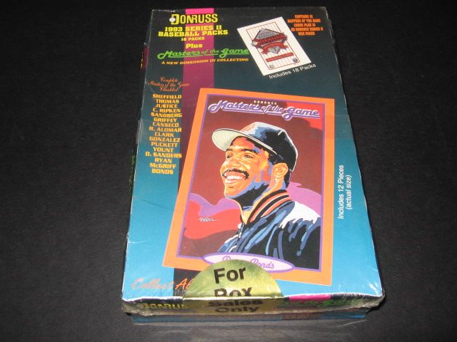 1993 Donruss Baseball Series 2 Blaster Box (18/14)