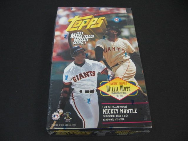 1997 Topps Baseball Series 1 Box (Hobby)