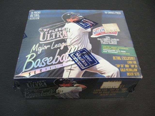 1997 Fleer Ultra Baseball Series 2 Box (Retail)