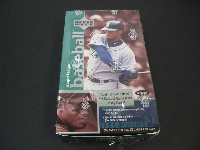 1998 Upper Deck Baseball Series 1 Box (Hobby)