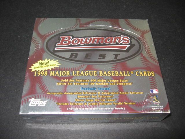 1998 Bowman's Best Baseball Box (Retail)