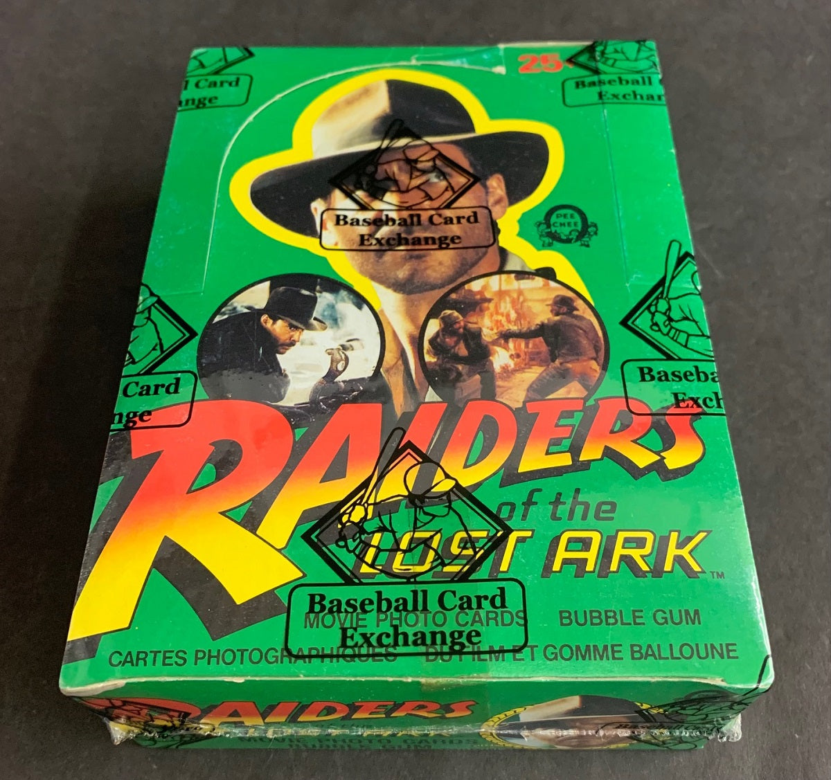 1981 OPC O-Pee-Chee Raiders Of The Lost Ark Unopened Wax Box (Authenticate)
