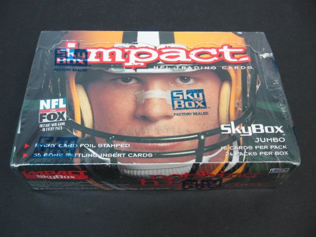 1995 Skybox Impact Football Jumbo Box (24/18)