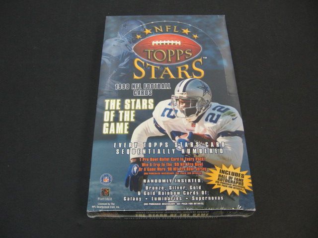 1998 Topps Stars Football Box (Hobby)