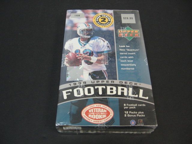 1998 Upper Deck Football Blaster Box (14/8)