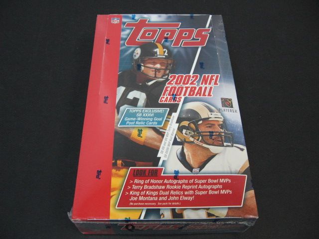 2002 Topps Football Box (Retail)