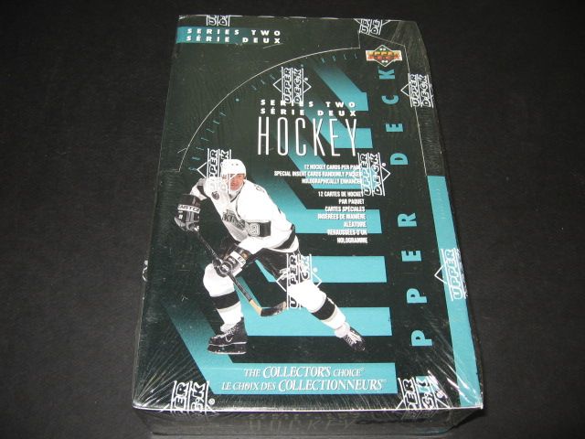 1993/94 Upper Deck Hockey Series 2 Box (French)