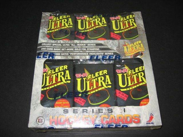 1993/94 Fleer Ultra Hockey Series 1 Box (Magazine)