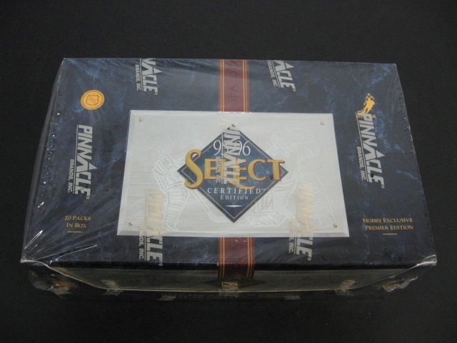 1995/96 Pinnacle Select Certified Hockey Box (Hobby) (20/4)
