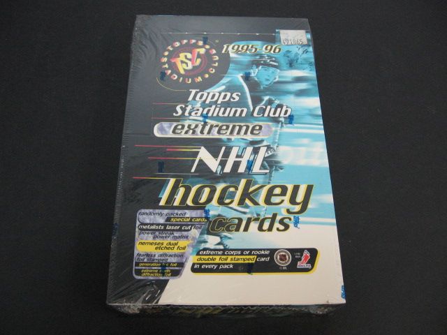 1995/96 Topps Stadium Club Hockey Box (Retail)