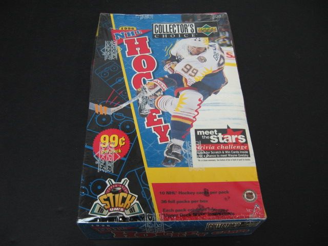 1996/97 Upper Deck Collector's Choice Hockey Box (Retail) (36/10)