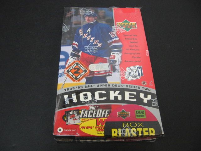 1998/99 Upper Deck Hockey Series 2 Blaster Box (14/8)