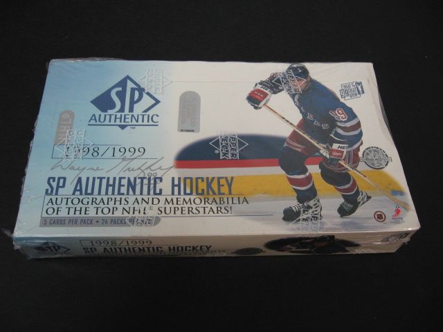 1998/99 Upper Deck SP Authentic Hockey Box (Hobby)