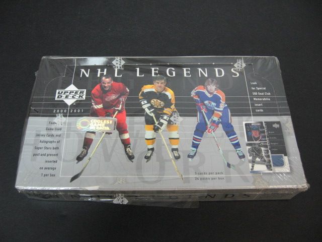 2000/01 Upper Deck NHL Legends Hockey Box (Hobby)