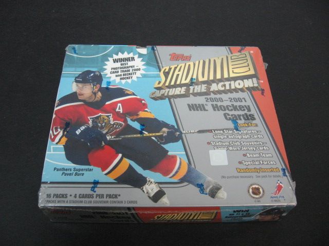 2000/01 Topps Stadium Club Hockey Box (Retail) (16/4)