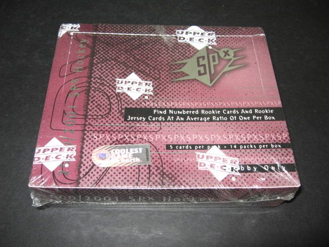 2000/01 Upper Deck SPX Hockey Box (Hobby)