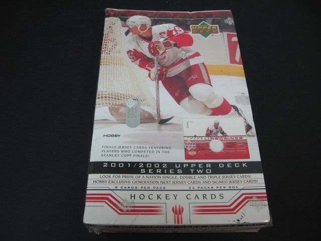 2001/02 Upper Deck Hockey Series 2 Box (Hobby)