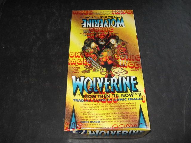 1992 Comic Images Wolverine From Then 'Til Now 2 Box