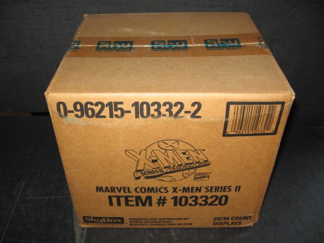 1993 Skybox Marvel Comics X-Men Series 2 Case (20 Box)