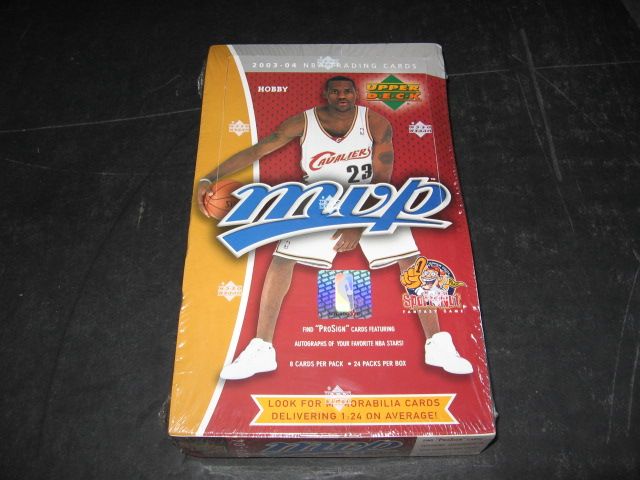 2003/04 Upper Deck MVP Basketball Box (Hobby)