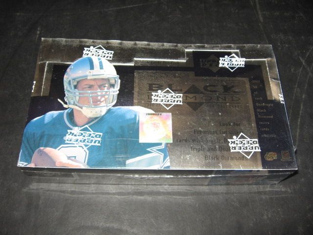 1998 Upper Deck Black Diamond Football Box (Hobby)