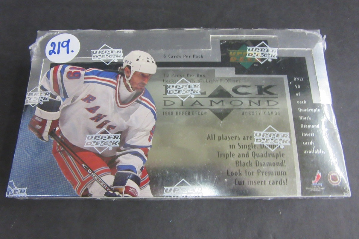 1997/98 Upper Deck Black Diamond Hockey Box (Hobby)