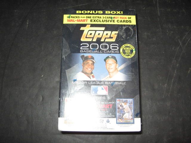 2006 Topps Baseball Series 1 Blaster Box (11/6)